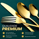 Faqueiro Premium 24 Peças em Aço Inox – Maleta Luxuosa