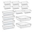 Kit com 25 Organizadores Multiuso Modulares