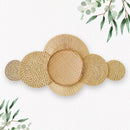 Decoração Parede Boho Composição Cestos de Palha